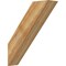 Ekena Millwork 6"W x 22"D x 26"H Traditional Rough Sawn Knee Brace, Western Red Cedar BRC06X22X26TRA00RWR - alternate 1